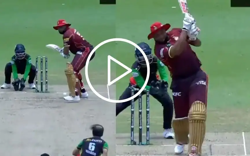 5 Sixes In 5 Balls! Kieron Pollard Unleashes Mayhem In CPL To Reach Fifty In 21 Deliveries